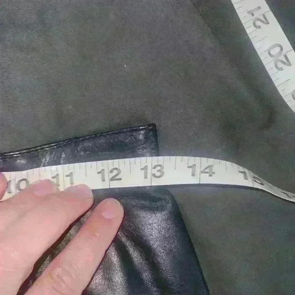 Phoenix Leather Pencil Skirt sz 4 - Picture 6 of 6